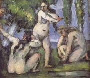 Three Bathers (mk06) Paul Cezanne